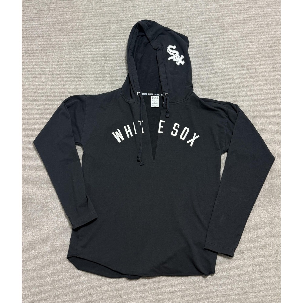 Chicago White Sox Shirt Womens Medium MLB Baseball Long Sleeve Victoria's Secret